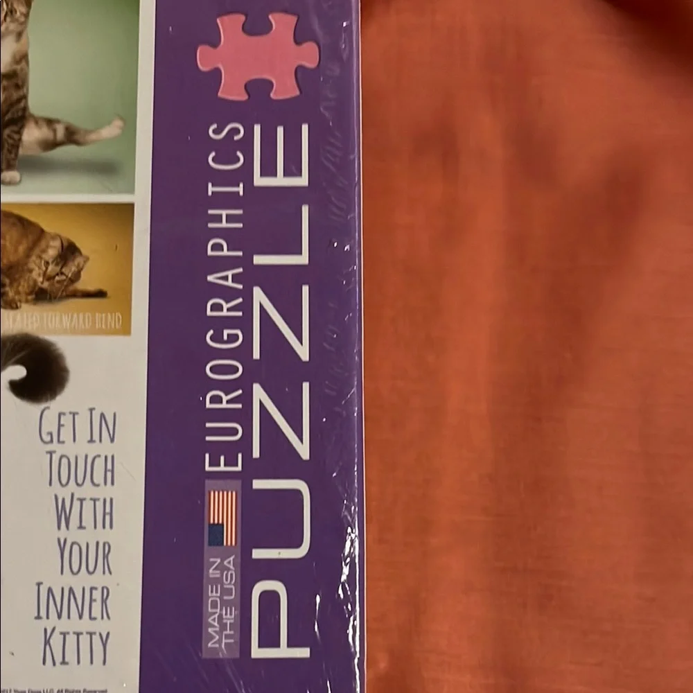 Yoga Cats Puzzle - Colorful Cat Poses